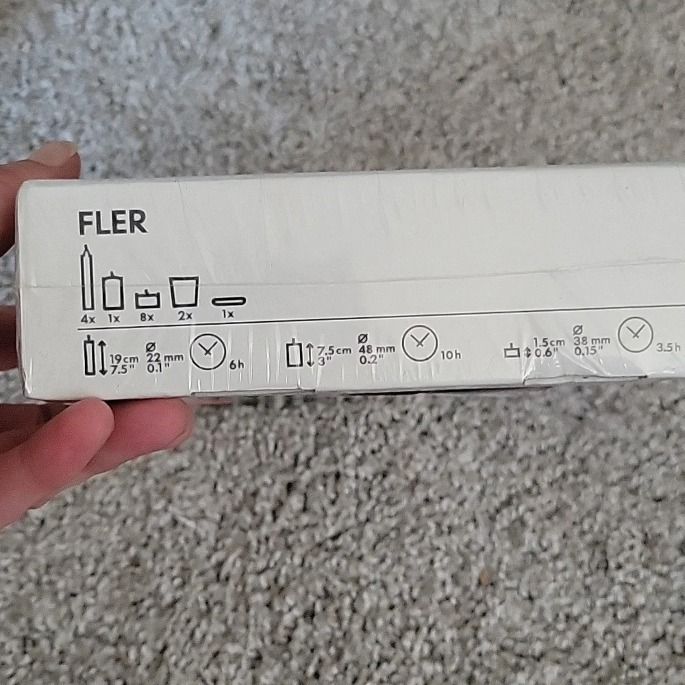 Ikea candle set